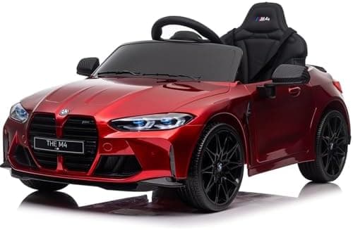 B.M.W M4 Kinder Elektroauto Rot
