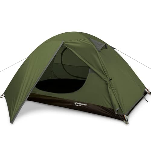 Bessport 3 Personen Ultraleichte Camping Zelte, 3-4 Saison Wasserdicht & Winddicht Kuppelzelt, Ideal für Erwachsene, Wan