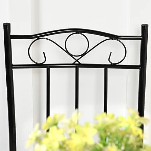 Esszimmer-Set mit Esstisch und 4 Stühlen, Buchenholzmaserung, weiße Metallbeine, perfekt für Esszimmer und Küche, präch
