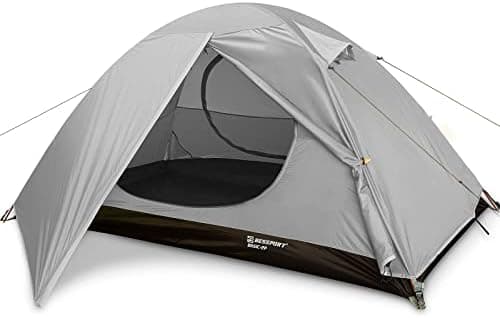 Bessport 3 Personen Ultraleichte Camping Zelte, 3-4 Saison Wasserdicht & Winddicht Kuppelzelt, Ideal für Erwachsene, Wan