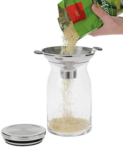 Westmark Trichter-Set Silber, Rostfreier Edelstahl, für Mini-Chef, 3 Trichter 4,5 cm / 5,5 cm / 7,5 cm, 51192270  
Westm