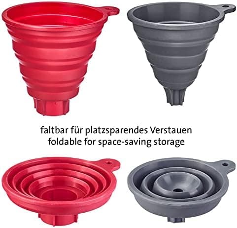 Westmark Trichter-Set Silber, Rostfreier Edelstahl, für Mini-Chef, 3 Trichter 4,5 cm / 5,5 cm / 7,5 cm, 51192270  
Westm