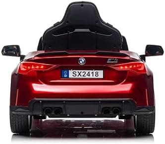 B.M.W M4 Kinder Elektroauto Rot