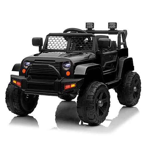 LEADZM Kinder Elektroauto - Elektroauto für Kinder 12V, 4 Eva Räder, Fernbedienung, Kindersicherheit, Kinderauto Kinderf