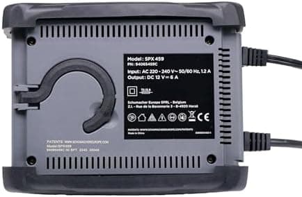Schumacher Rugged SPX 458 Automatisches und intelligentes Lade- und Erhaltungsgerät - für Motorrad, Auto, Boot, Schutzar