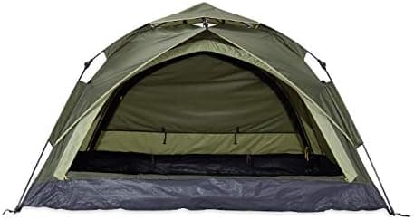 Lumaland Camping Zelt - Leichtes Pop Up Wurfzelt 210x190x110cm | Trekking & Festival Igluzelt | 2-4 Personen Wasserdicht