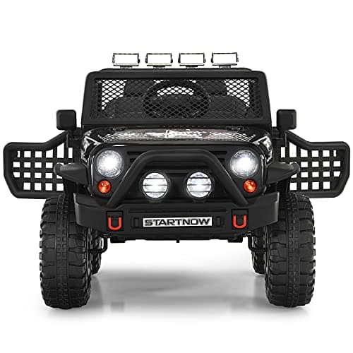 COSTWAY Elektroauto für Kinder Schwarz