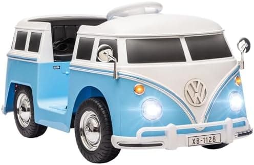 AIYAPLAY Kinder Elektroauto Blau für 3-7 Jahrealte Kinder mit MP3 und LED-Lichter