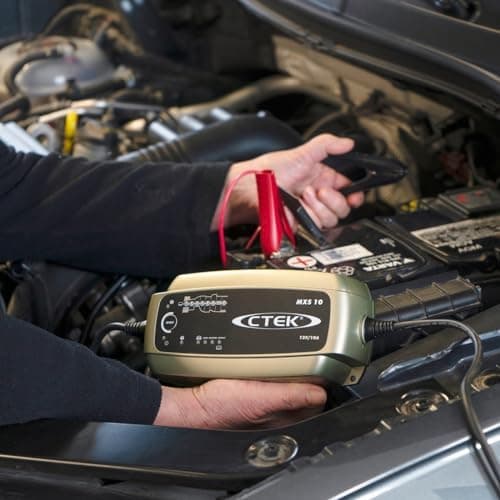 CTEK MXS 10 Batterieladegerät - Hochleistungs-Automobil- und Fahrzeugladesystem für Boot und Wohnwagen
| CTEK MXS 10 -