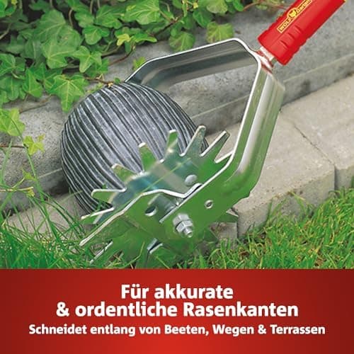 WOLF-Garten multi-star Rasenkantenschneider RB-M für langlebiges Rasenranddressieren auf Beet, Wegen oder Terrassen mit