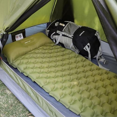 Night Cat Zelt für 2 Personen Wandern: Wasserdicht Rucksackzelte für 2 Mann Leichtgewichtig und kompakt Hinterhof Campin