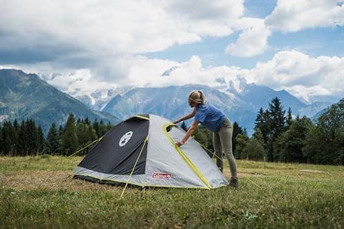 Coleman Darwin 3 Zelt - 100% wasserdicht, leichtes 3-Personen Campingzelt - perfekt für Wanderer und Familien