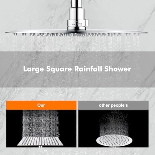 Ibergrif M20292 Duschkopf Regendusche 8 Zoll Edelstahl Durable Selbstreinigend Global Recycled Standard

Ibergrif M20292