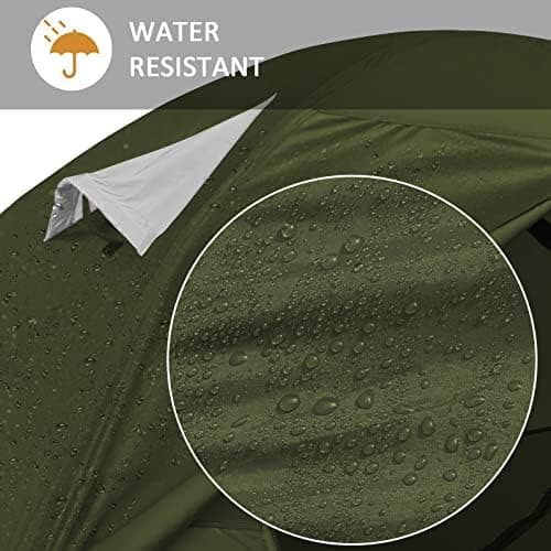 Bessport 3 Personen Ultraleichte Camping Zelte, 3-4 Saison Wasserdicht & Winddicht Kuppelzelt, Ideal für Erwachsene, Wan