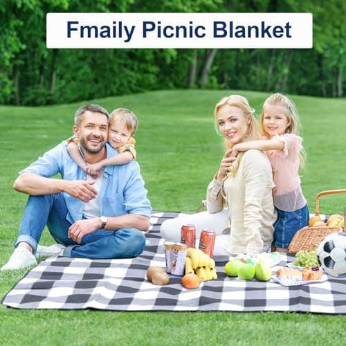 Picknickdecke 200X300 cm, wasserdicht und sandfrei, perfekt für Picknicks im Park und am Strand,Picknickdecke 200X300 cm