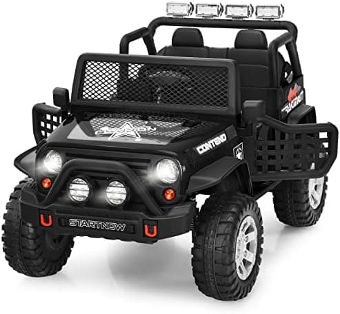 COSTWAY Elektroauto für Kinder Schwarz