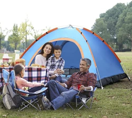 Wasserdichtes 2-Personen-Wurfzelt, ultraleicht, ideal für Outdoor-Reisen
| Automatisches Pop Up Zelt 2 Personen, winddi