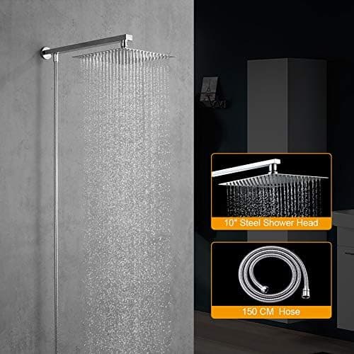 GRIFEMA Kopfdusche Regendusche - Edelstahl, Chrom, Duscharm und Brauseschlauch für Edelstahl-Beliebte
| GRIFEMA G7007 K
