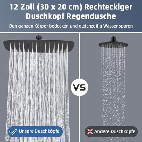 Edelstahl Regendusche Duschkopf Anti-Kalk-Düsen
| Anti-Kalk-Düsen Regendusche Duschkopf Edelstahl
| 40 x 25 cm Edelstah