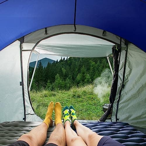 Night Cat Wasserdichtes Wurfzelt 2-4 Personen: Outdoor Sport Picknick Wandern Reise Zelt