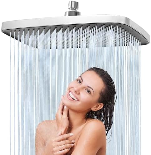Regendusche Duschkopf 14 Zoll Edelstahl Selbstreinigend 30 x 20 cm 360° Verstellbar Cena Preis