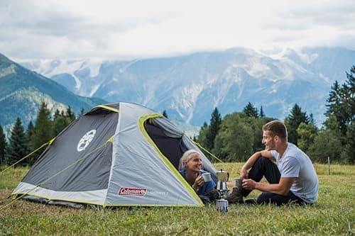 Coleman Darwin 3 Zelt - 100% wasserdicht, leichtes 3-Personen Campingzelt - perfekt für Wanderer und Familien