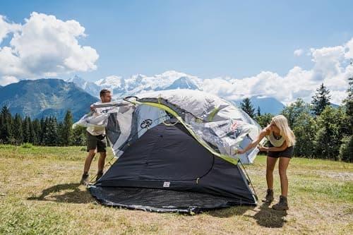 Coleman Darwin 3 Zelt - 100% wasserdicht, leichtes 3-Personen Campingzelt - perfekt für Wanderer und Familien