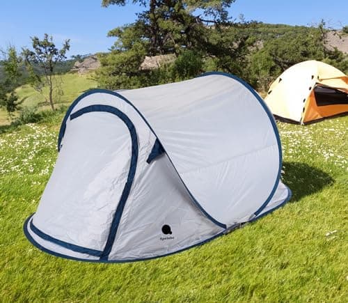 Automatisches Sofortzelt für 2-3 Personen - Pop Up Wurfzelt Trekking und Camping
| Wasserdichtes Pop Up Wurfzelt für 2-