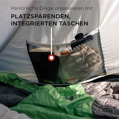 Coleman Darwin 3 Zelt - 100% wasserdicht, leichtes 3-Personen Campingzelt - perfekt für Wanderer und Familien