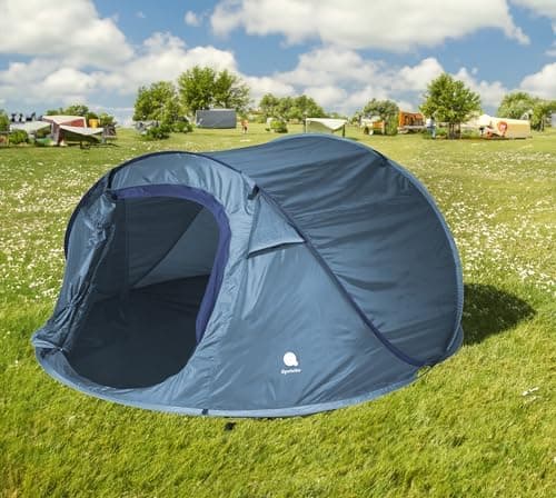Automatisches Sofortzelt für 2-3 Personen - Pop Up Wurfzelt Trekking und Camping
| Wasserdichtes Pop Up Wurfzelt für 2-
