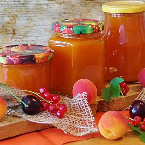 com-four® 2-teiliges Trichter Set aus Edelstahl 304 - Ideals für Marmeladefüllung bei Kochen - Einfülltrichter mit Sieb