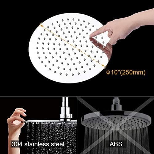 Ibergrif M20292 Duschkopf Regendusche 8 Zoll Edelstahl Durable Selbstreinigend Global Recycled Standard

Ibergrif M20292
