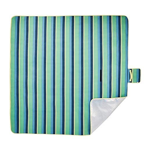 Amazon Basics Picknickdecke für Küche mit wasserdichter Unterseite, Dunkelblau, 200 x 200 cm  
Amazon Basics Picknickdec