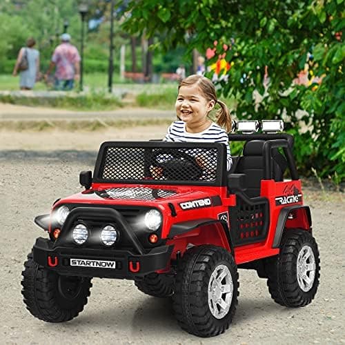 COSTWAY Elektroauto für Kinder Schwarz