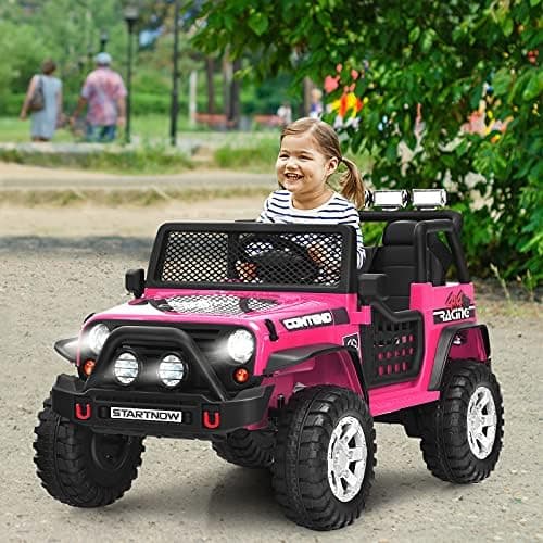 COSTWAY Elektroauto für Kinder Schwarz