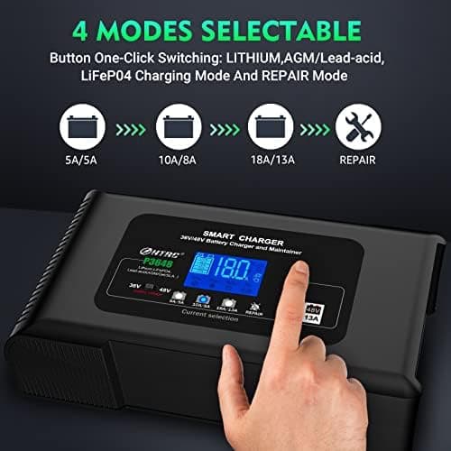 SolaMr 15A Auto-Batterie-Ladegerät, 12V und 24V Smart Automatic Battery Maintainer - P15
SolaMr 15A Erhaltungsladegerät