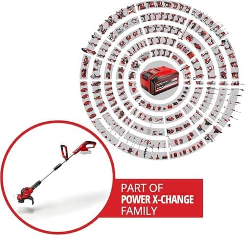 Einhell Akku-Rasentrimmer GE-CT 18/28 Li-Solo Power X-Change für Gartenpflege
| Einhell Akku-Rasentrimmer GE-CT 18/28 L