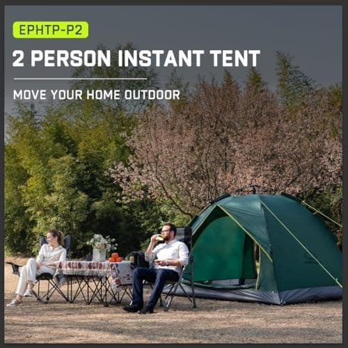 Camping 2 Mann Wasserdichtes Pop Up Zelt 2 Personen Trekking & Festival Igluzelt Sekundenzelt 230x170x135cm Perfekter Wi