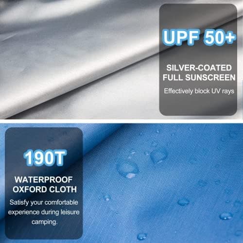 Wasserdichtes 2-Personen-Wurfzelt, ultraleicht, ideal für Outdoor-Reisen
| Automatisches Pop Up Zelt 2 Personen, winddi