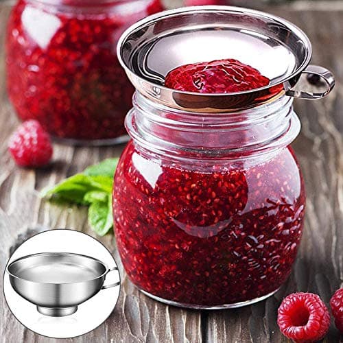 Multifunktions Küchen Trichter Set für Edelstahl, Ideal für Wein und Saucen Abfüllen
| Edelstahl Marmeladentrichter Tri