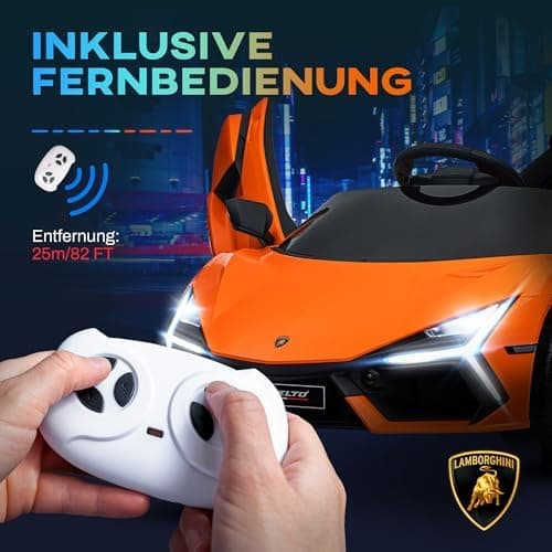 AIYAPLAY Kinder Elektroauto 12V mit 2,4G Fernbedienung Rosa