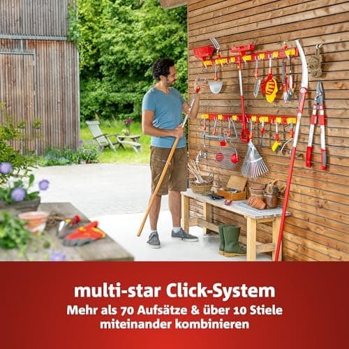 WOLF-Garten multi-star Rasenkantenschneider RB-M für langlebiges Rasenranddressieren auf Beet, Wegen oder Terrassen mit