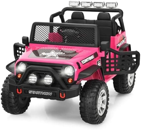 COSTWAY Elektroauto für Kinder Schwarz