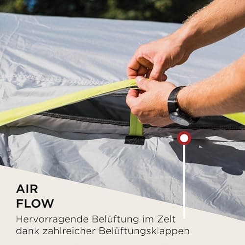 Coleman Darwin 3 Zelt - 100% wasserdicht, leichtes 3-Personen Campingzelt - perfekt für Wanderer und Familien