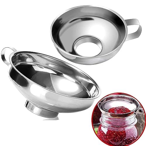 Multifunktions Küchen Trichter Set für Edelstahl, Ideal für Wein und Saucen Abfüllen
| Edelstahl Marmeladentrichter Tri
