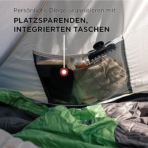 Coleman Darwin 3 Zelt - 100% wasserdicht, leichtes 3-Personen Campingzelt - perfekt für Wanderer und Familien