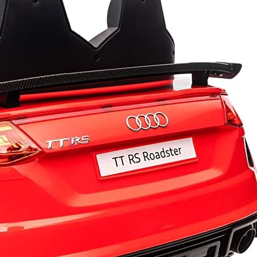 HOMCOM Kinder Elektroauto für 3-5 Jährige mit 2,4 G Fernbedienung, Rot