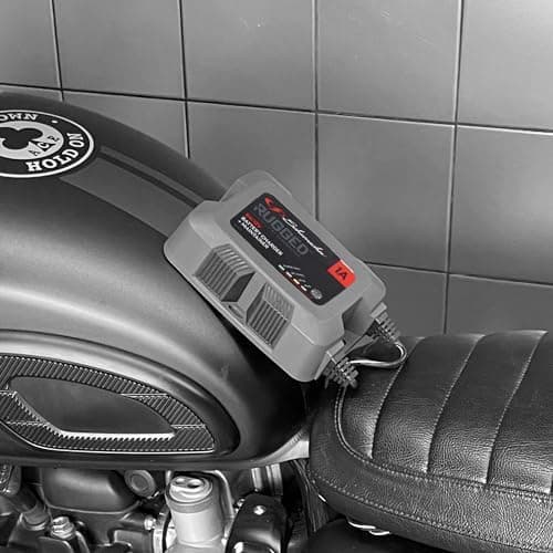 Schumacher Rugged SPX 458 Automatisches und intelligentes Lade- und Erhaltungsgerät - für Motorrad, Auto, Boot, Schutzar