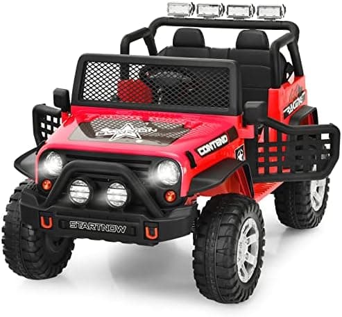 COSTWAY Elektroauto für Kinder Schwarz