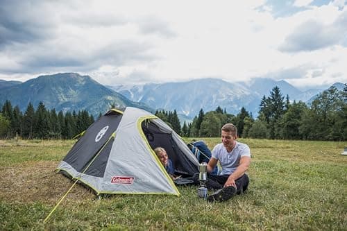 Coleman Darwin 3 Zelt - 100% wasserdicht, leichtes 3-Personen Campingzelt - perfekt für Wanderer und Familien